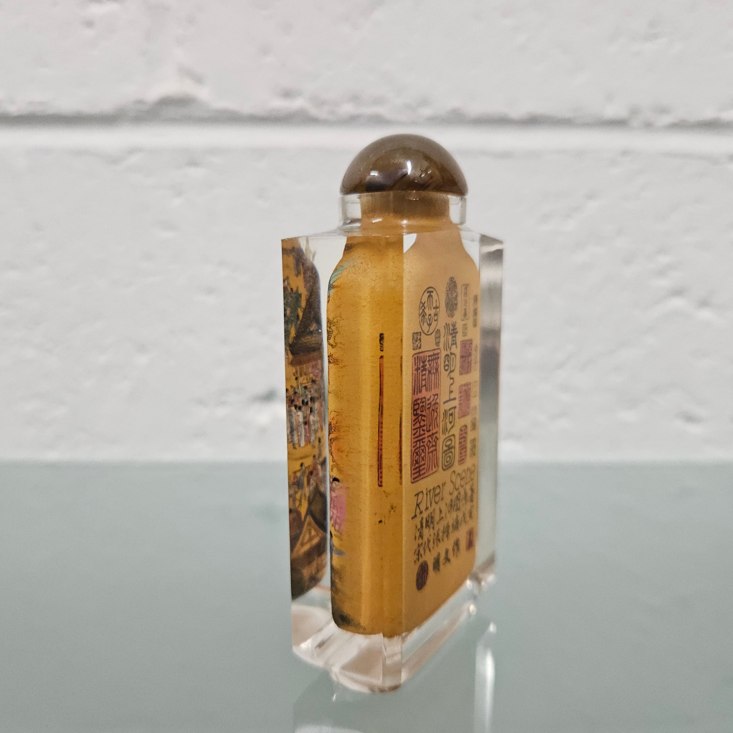 Hand Painted Chinese Snuff Bottle | Antique & Vintage | Moonee Ponds Antiques | Australia Wide Delivery