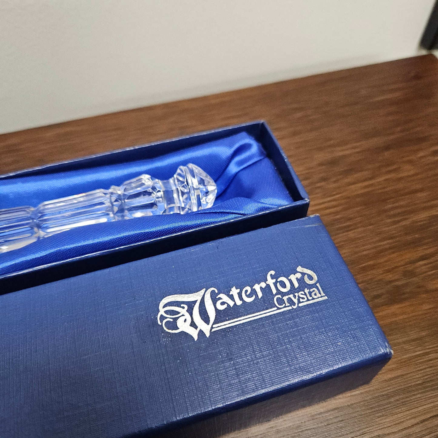 Waterford Crystal Olive Fork In Original Box