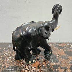 Vintage Ebony/Bone Elephant | Antique & Vintage | Moonee Ponds Antiques | Australia Wide Delivery