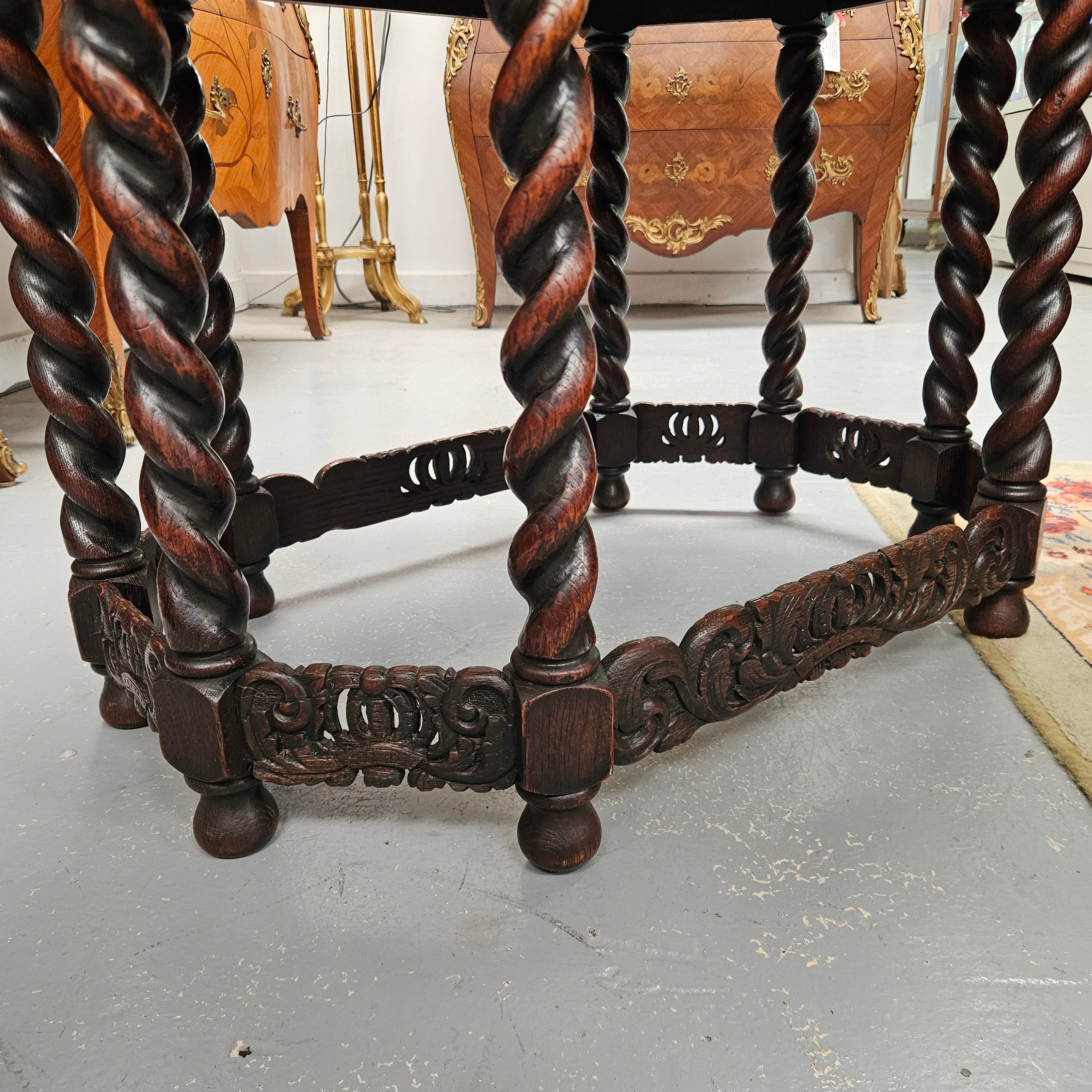 Antique Jacobean Style Centre Table | Antique & Vintage | Moonee Ponds Antiques | Australia Wide