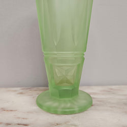 Vintage Depression Glass Vase | Antique & Vintage | Moonee Ponds Antiques | Australia Wide Delivery