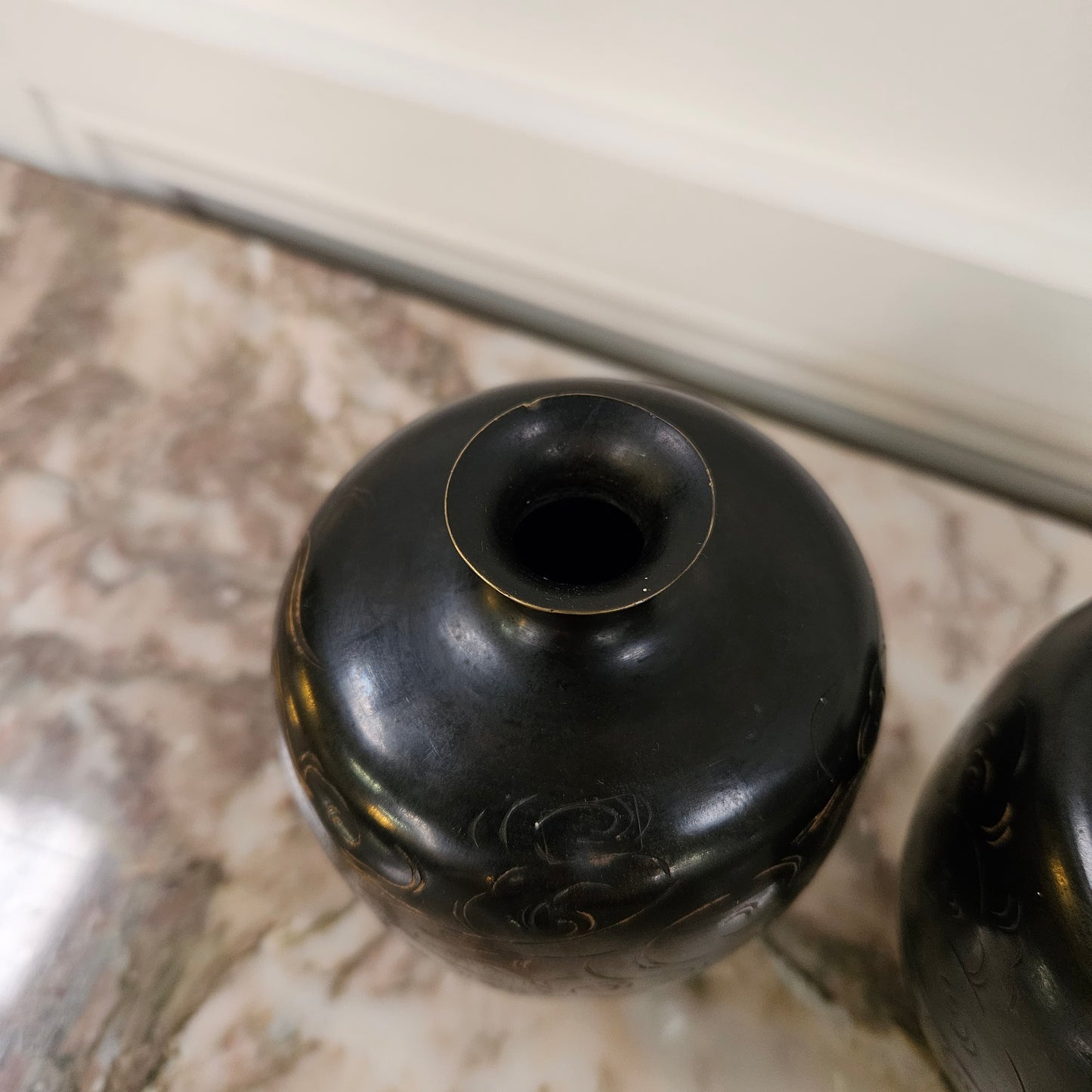 Pair of Antique Japanese Vases