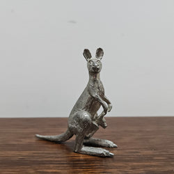 Fine Quality Vintage Pewter Kangaroo | Antique & Vintage | Moonee Ponds Antiques | Australia Wide Delivery