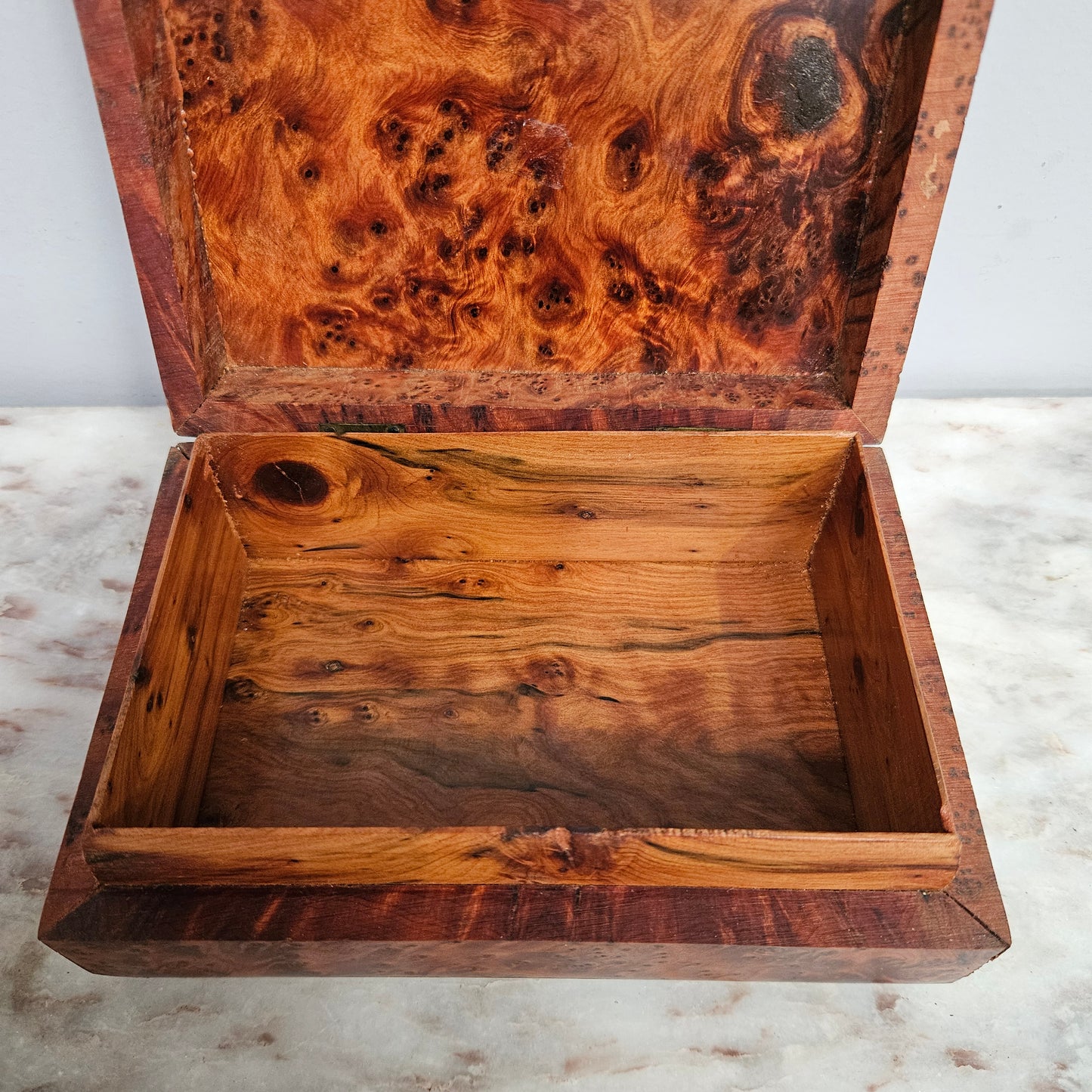 Vintage Moroccan Thuya Trinket/Jewellery Box