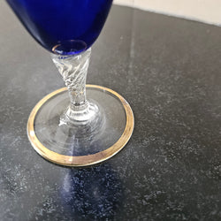 Cobalt Gilt & Enamel Vase | Antique & Vintage | Moonee Ponds Antiques | Australia Wide Delivery