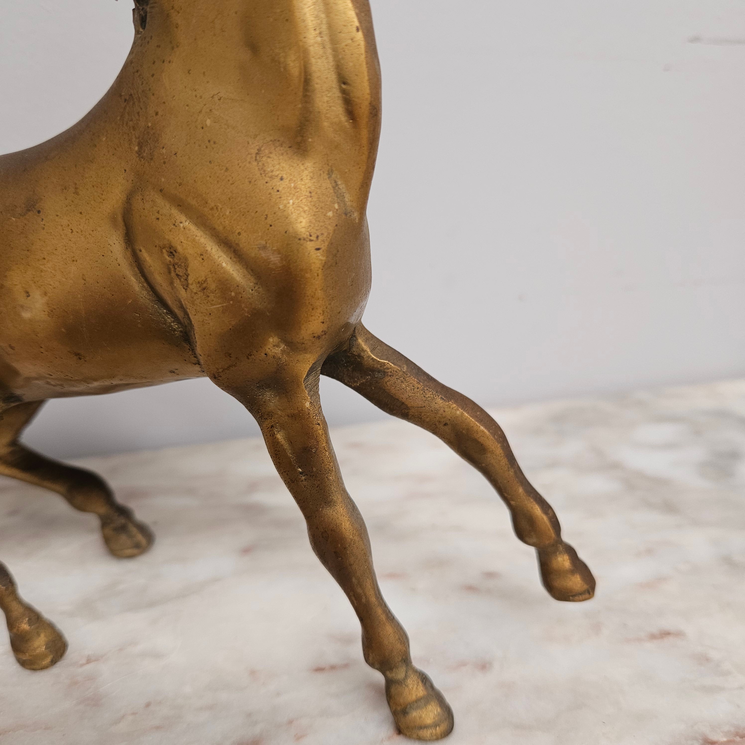 Vintage Bronze Standing Horse | Antique & Vintage | Moonee Ponds Antiques | Australia Wide Delivery