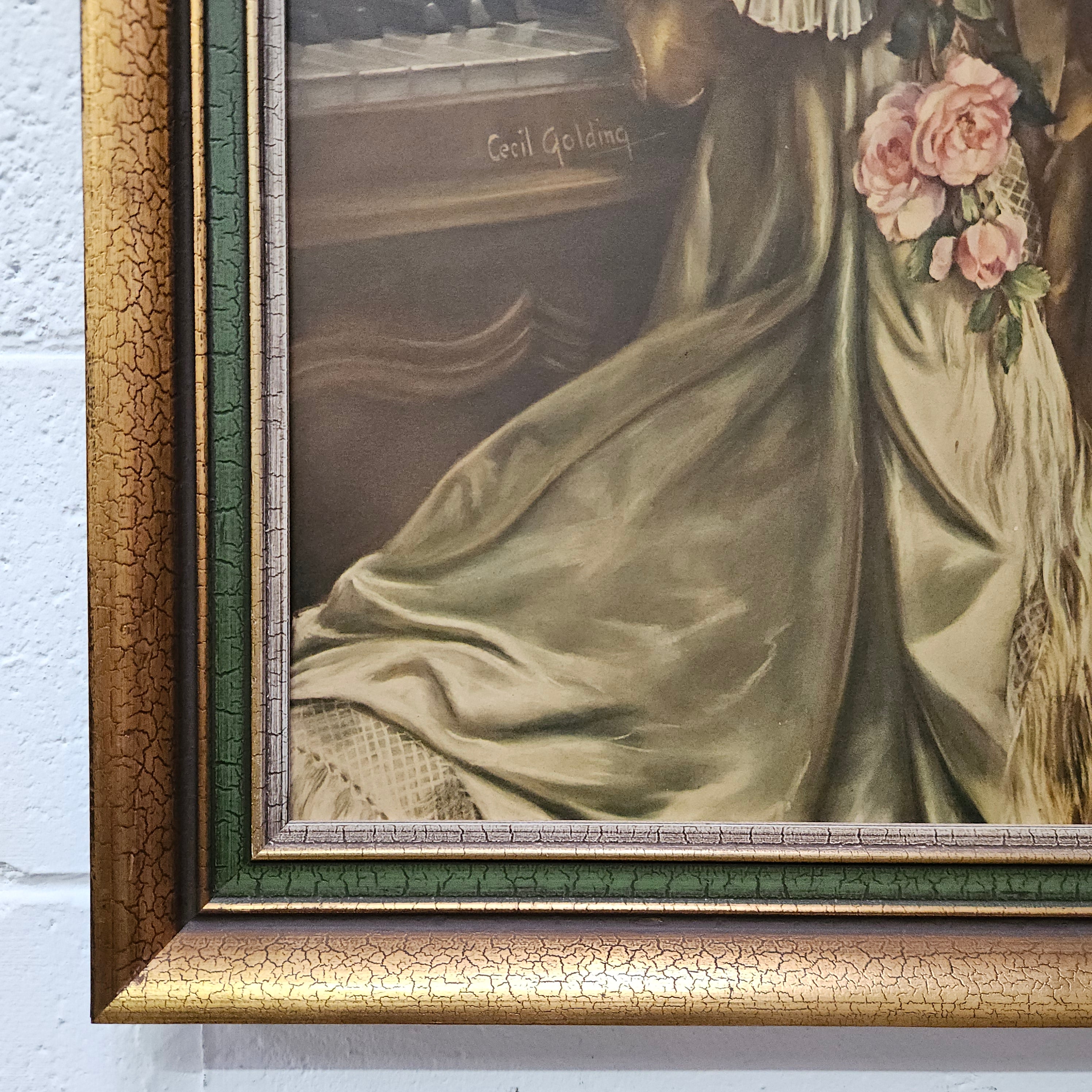 Decorative Cecil Golding Framed Print | Antique & Vintage | Moonee Ponds Antiques | Australia Wide Delivery