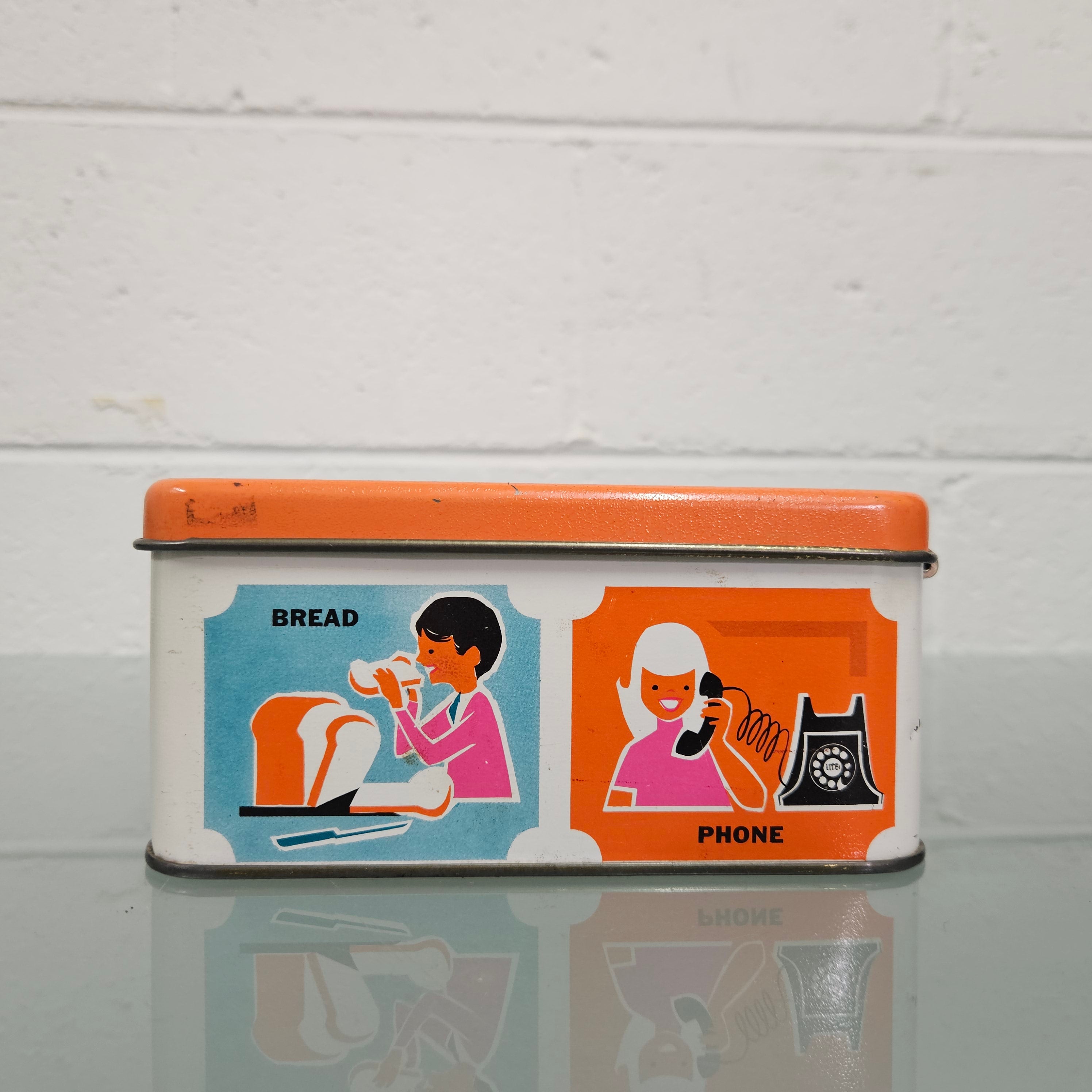 Vintage Willow Budget Tin | Antique & Vintage | Moonee Ponds Antiques | Australia Wide Delivery