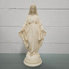 Vintage Superbly Cast Faux Marble Statue Of Our Lady Of Grace | Antique & Vintage | Moonee Ponds Antiques | Australia Wide Delivery
