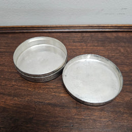 Antique Egyptian Silver Trinket Box