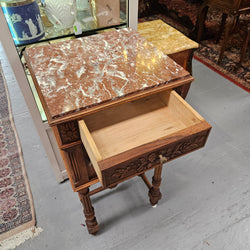 Louis XVI Style Single Bedside Table | Antique & Vintage | Moonee Ponds Antiques | Australia Wide Delivery
