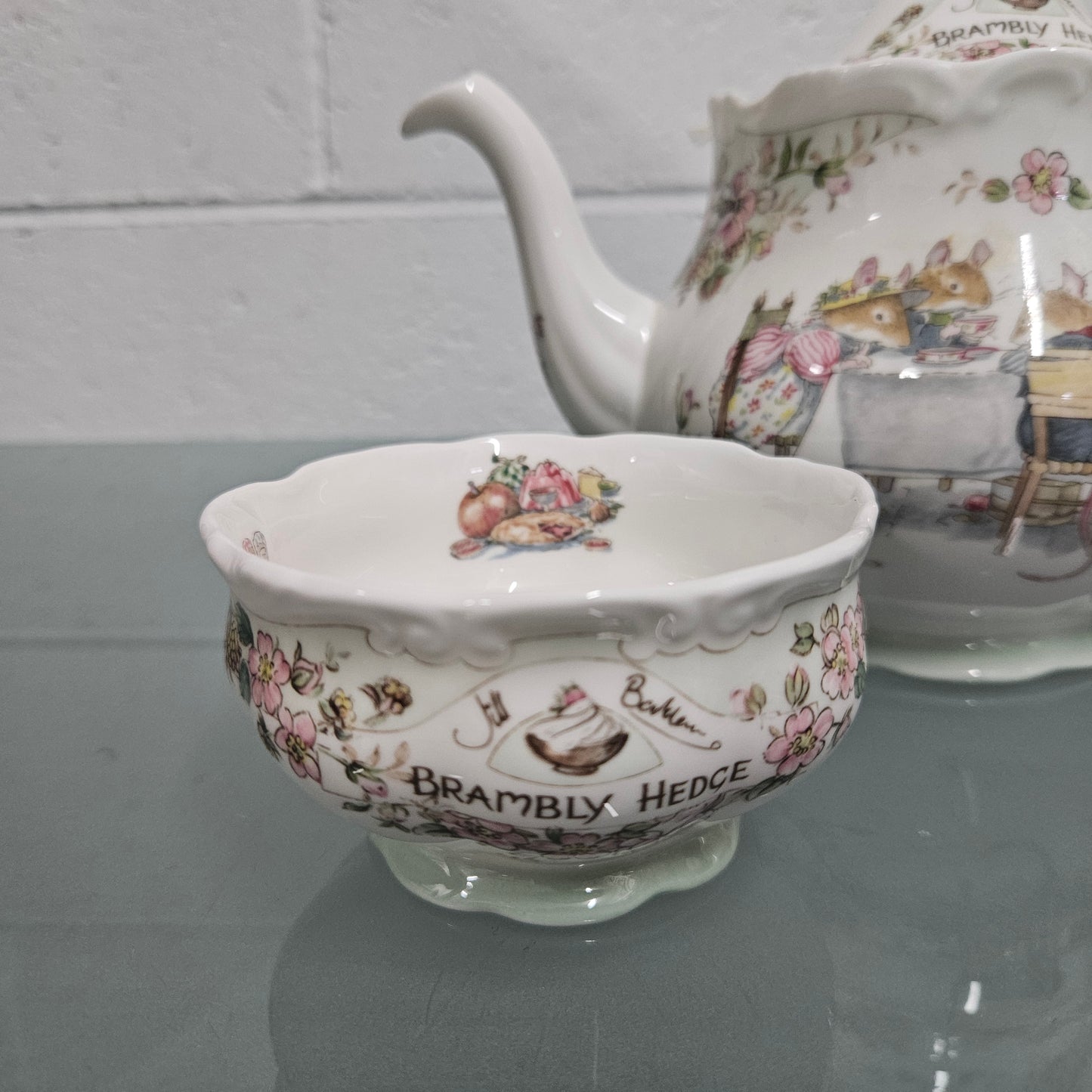Brambly Hedge Three Piece 'Tea Service' Set