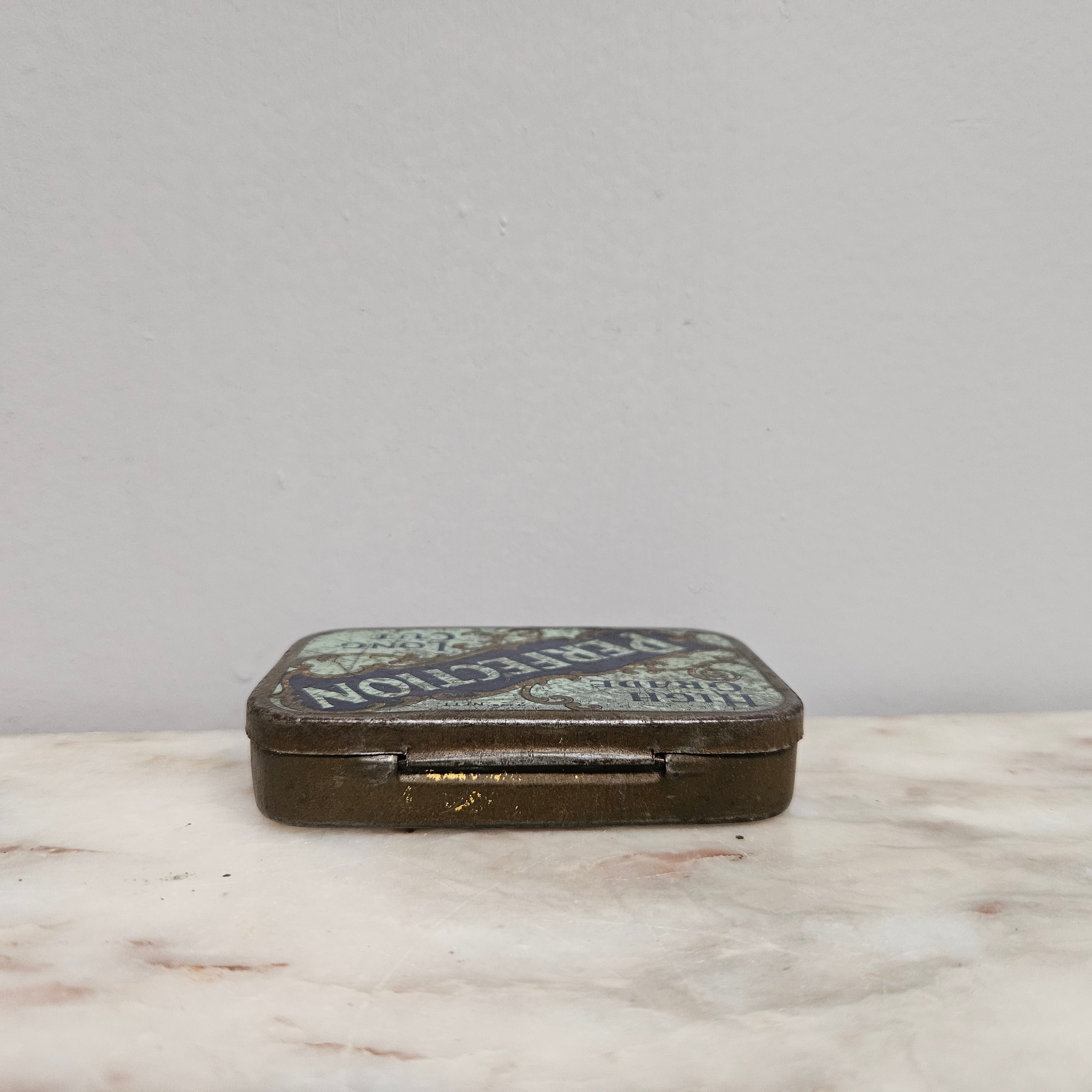 Dudgeon & Arnell (Melbourne, Australia) "Perfection" Long Cut Tobacco Tin 2ozs | Antique & Vintage | Moonee Ponds Antiques | Australia Wide Delivery