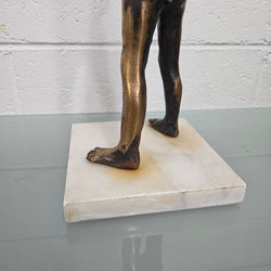 Mid Century Modern Bronze Of Young Boy | Antique & Vintage | Moonee Ponds Antiques | Australia Wide Delivery