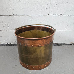 Antique Copper & Brass Bucket | Antique & Vintage | Moonee Ponds Antiques | Australia Wide Delivery