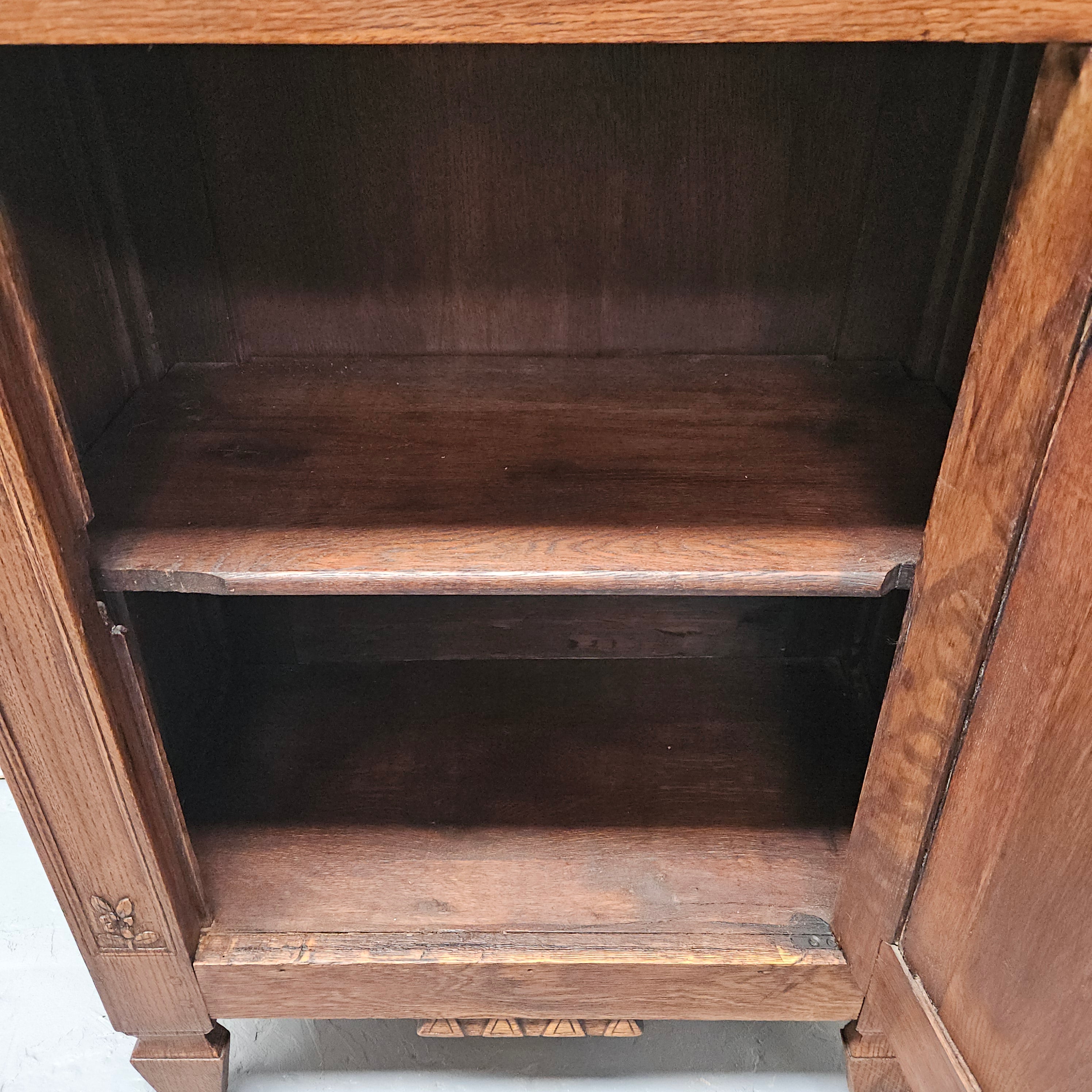 French Oak 19th Century Side Cabinet | Antique & Vintage | Moonee Ponds Antiques | Australia Wide Delivery