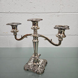 Silver EPNS Candle Holder | Antique & Vintage | Moonee Ponds Antiques | Australia Wide Delivery