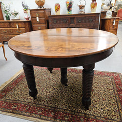Queensland Coachwood Extension Table | Antique & Vintage | Moonee Ponds Antiques | Australia Wide Delivery