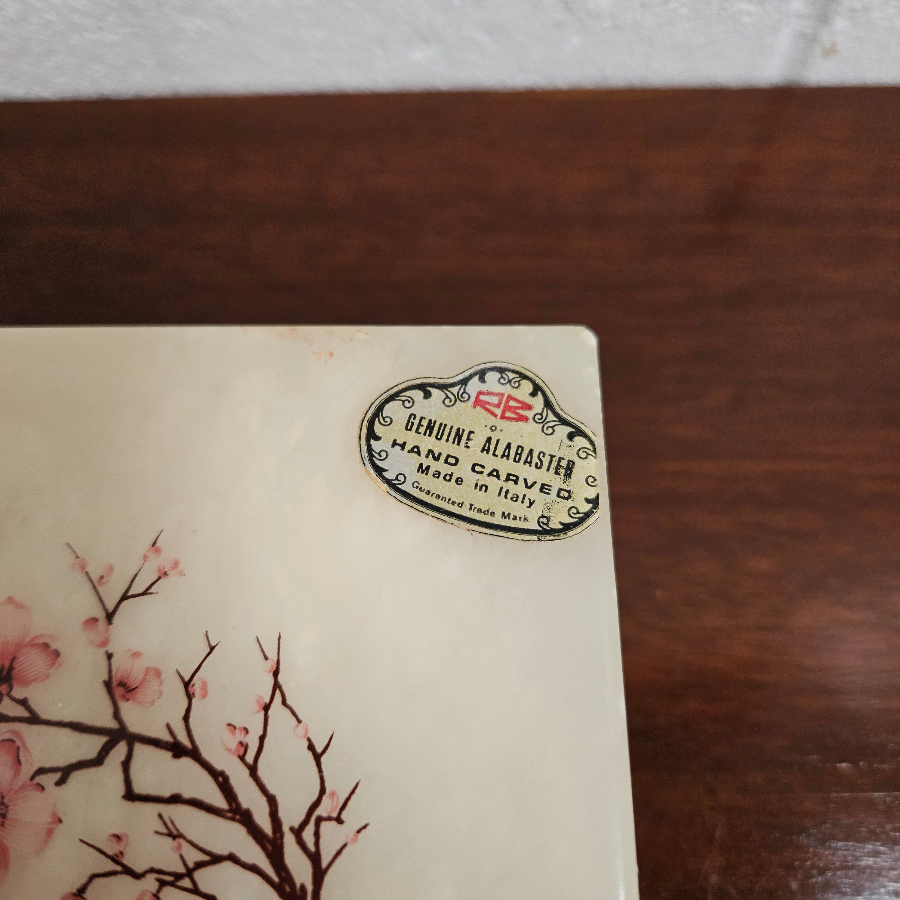 Genuine Alabaster Jewellery Box | Antique & Vintage | Moonee Ponds Antiques | Australia Wide Delivery