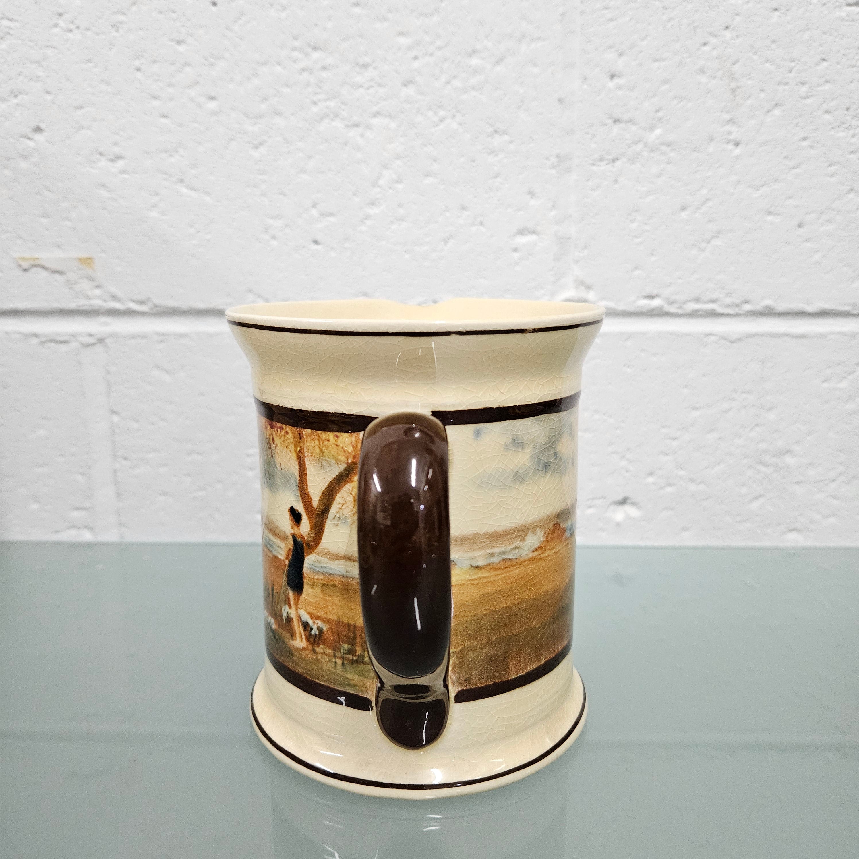 Royal Doulton Series Ware Surfing Scene Jug | Antique & Vintage | Moonee Ponds Antiques | Australia Wide Delivery