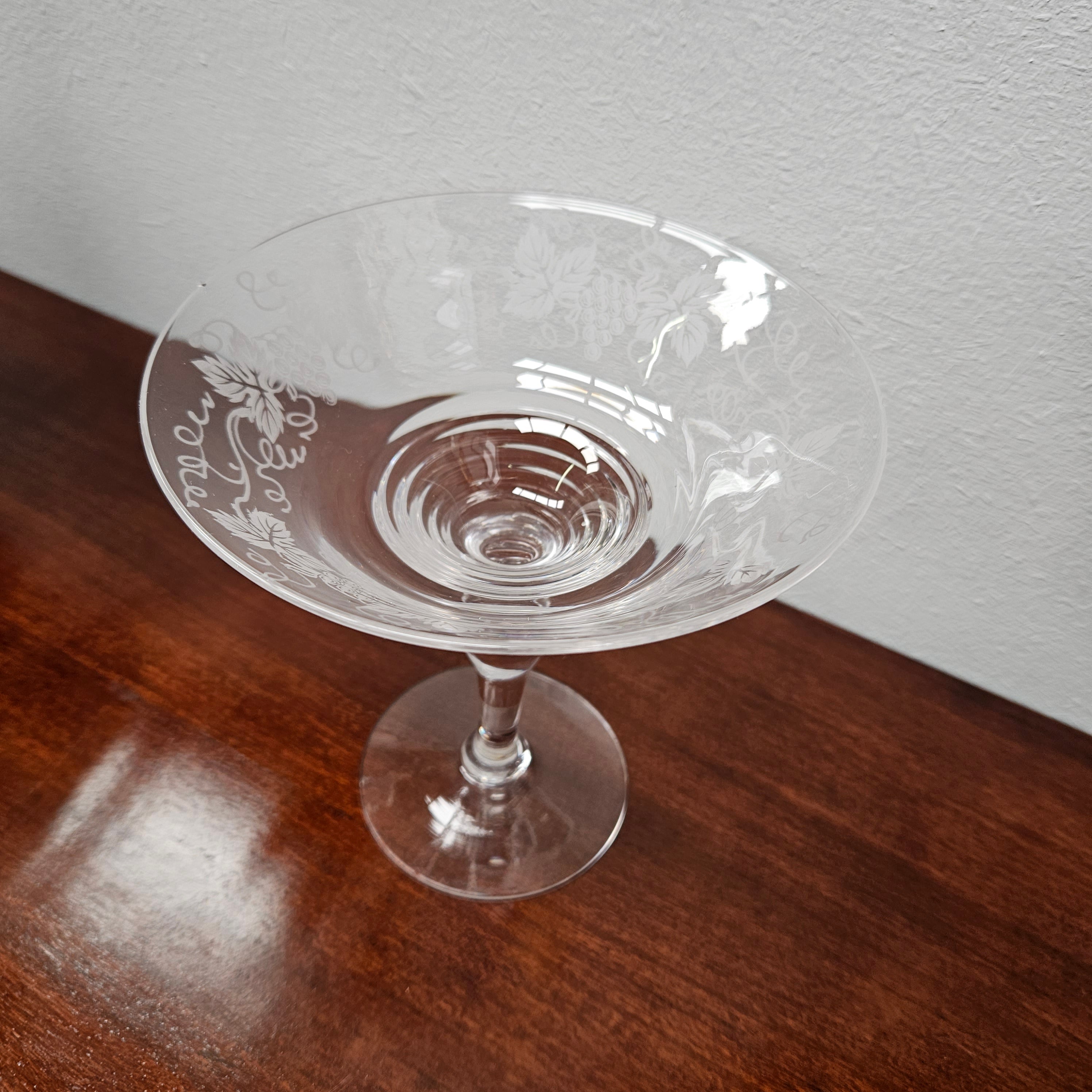 England Stuart Crystal Comport | Antique & Vintage | Moonee Ponds Antiques | Australia Wide Delivery