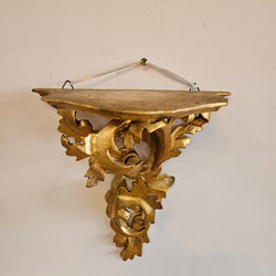 Vintage Gilt Carved Wood Shelf | Antique & Vintage | Moonee Ponds Antiques | Australia Wide Delivery