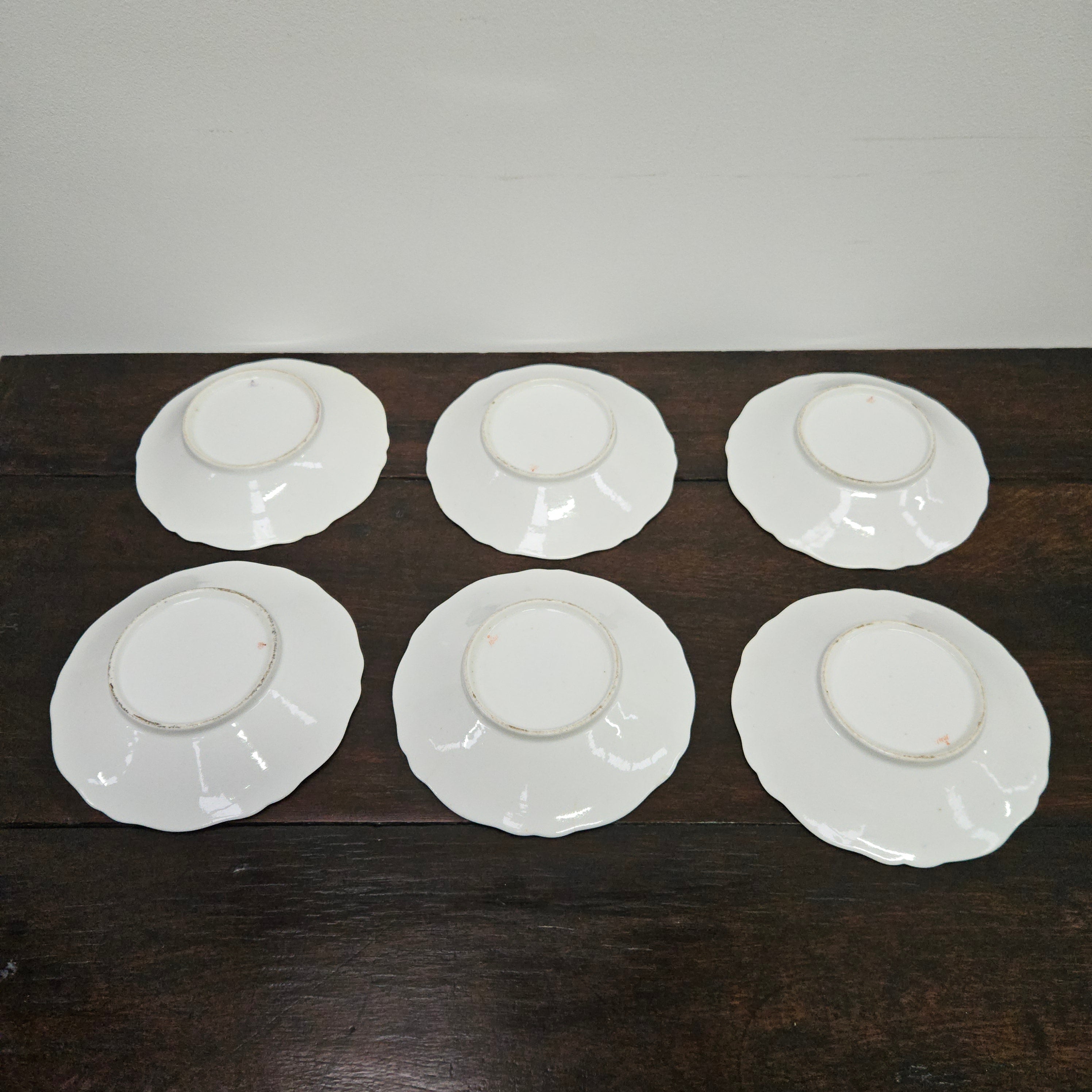 Ridgway Regency Period 6 Hand Painted & Gilded Cups & Saucers | Antique & Vintage | Moonee Ponds Antiques | Australia Wide Delivery