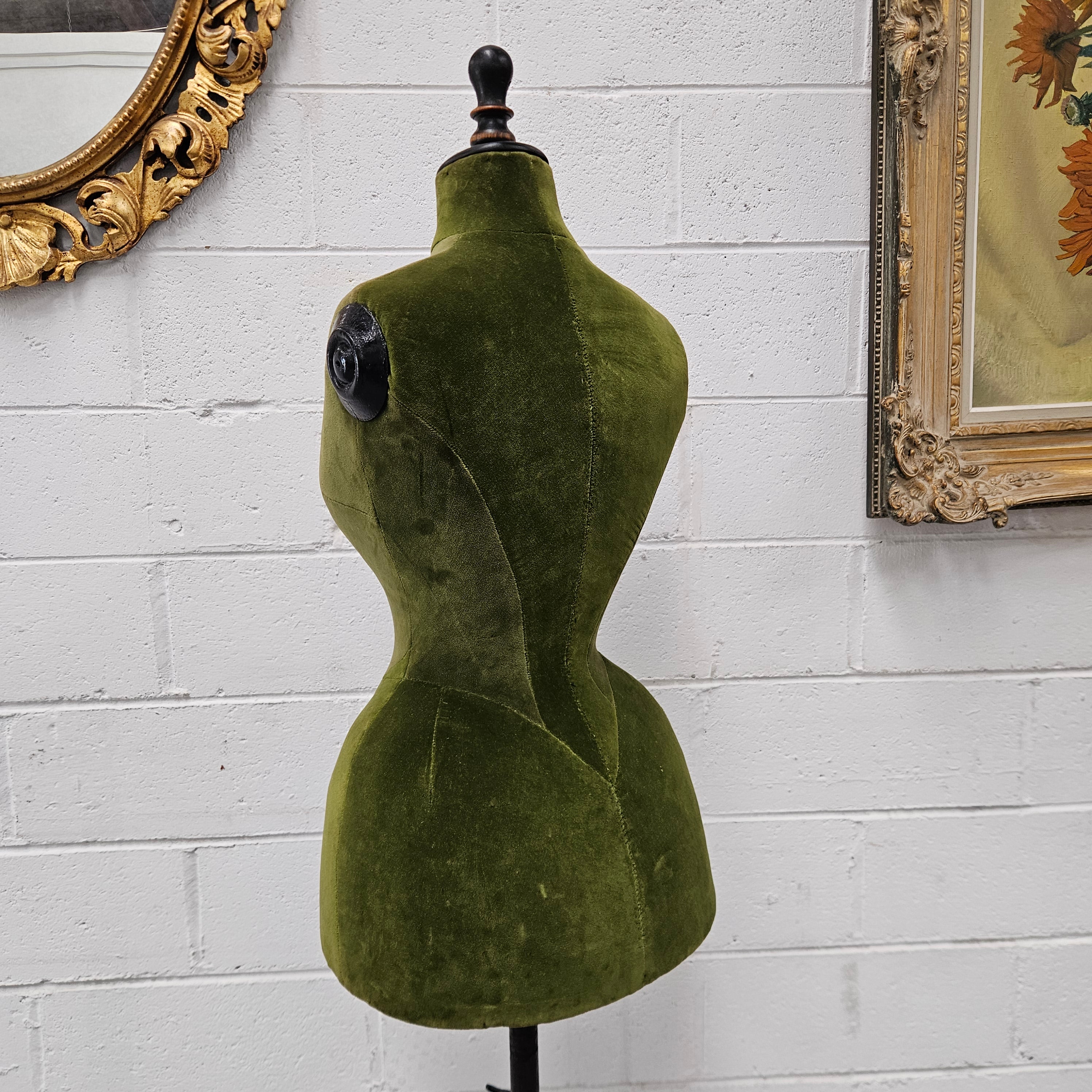 Victorian Ebonised Dress Makers Mannequin | Antique & Vintage | Moonee Ponds Antiques | Australia Wide