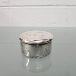 Antique Sterling Silver Trinket Box