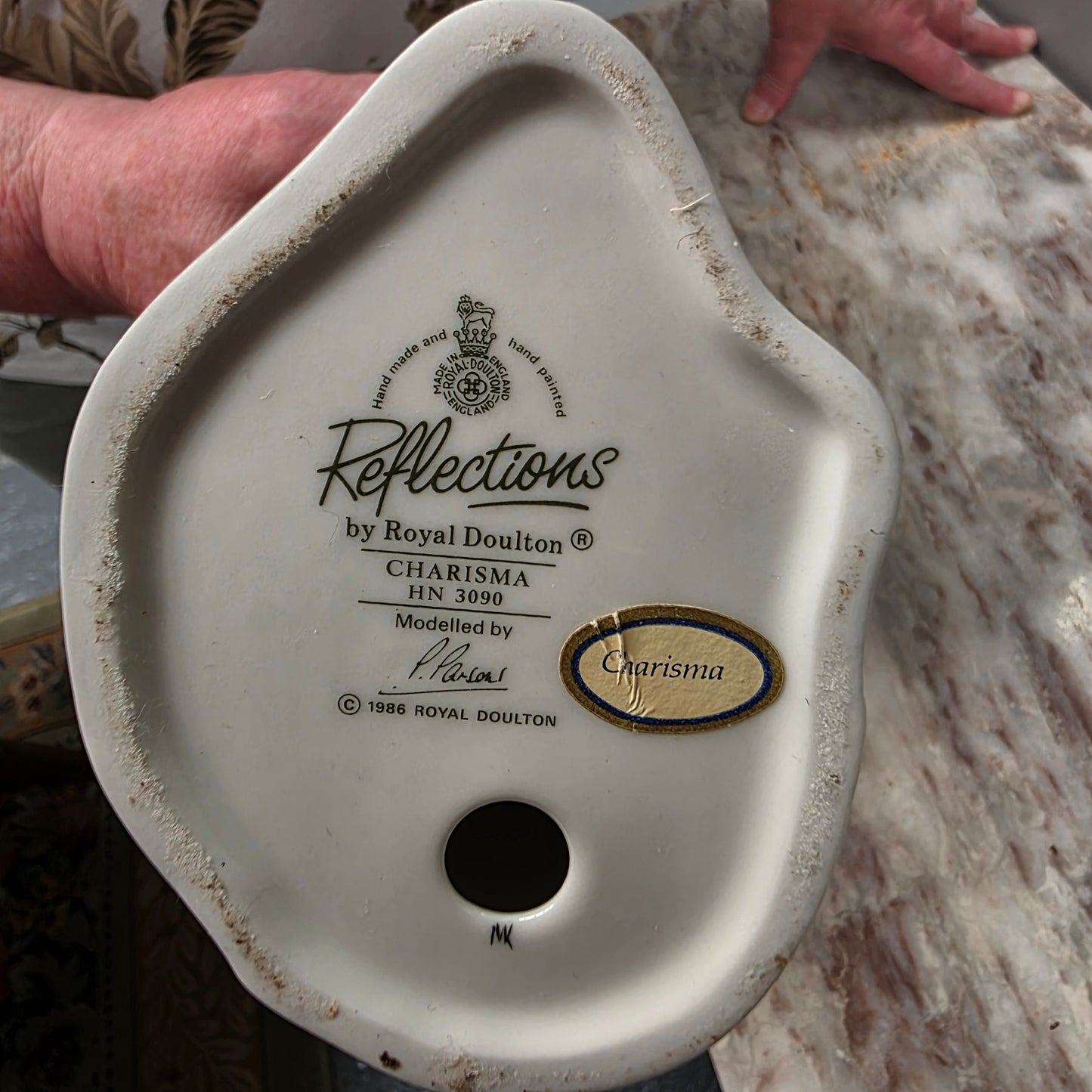 Beautiful Vintage Royal Doulton Reflections "Charisma" Figurine