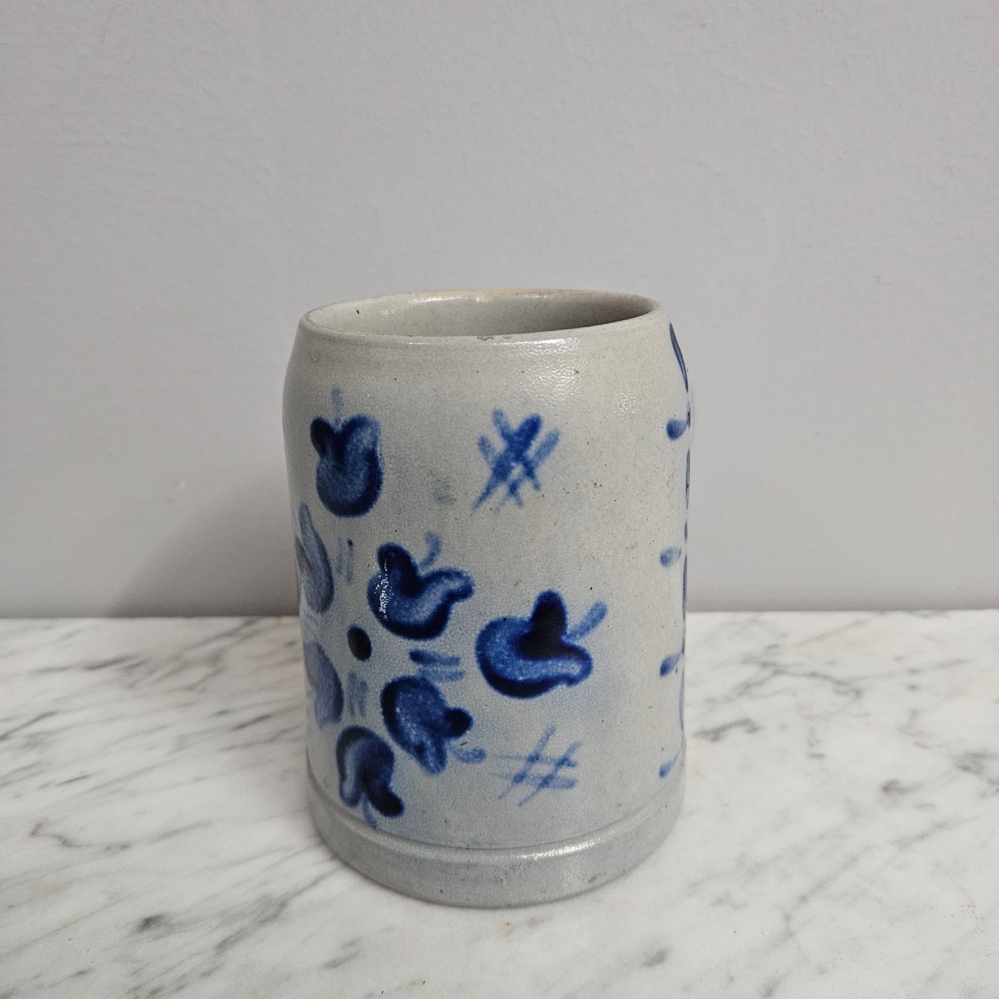 Antique Hand Decorated German Beer Stein