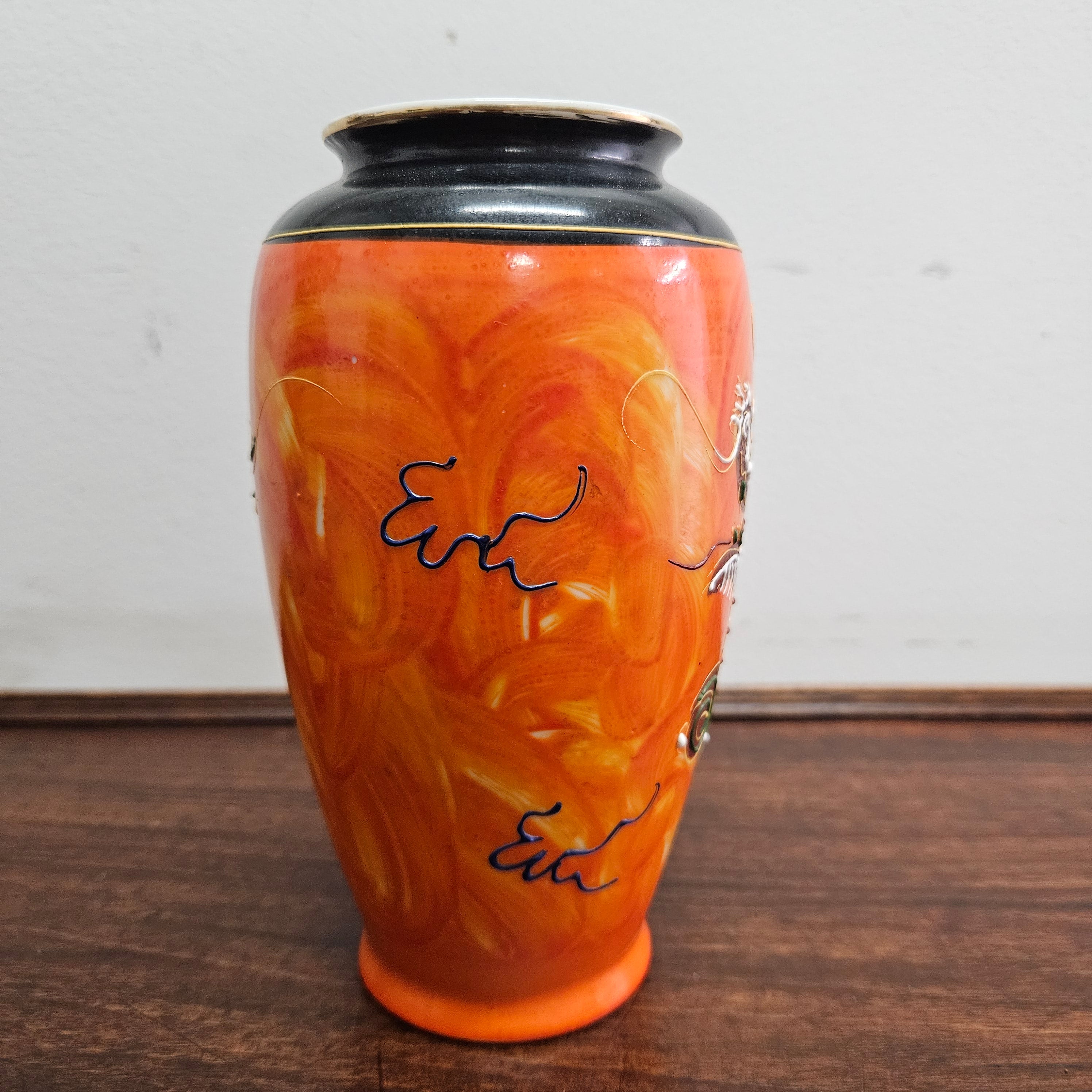 Vintage Satsuma Hand Painted Vase | Antique & Vintage | Moonee Ponds Antiques | Australia Wide