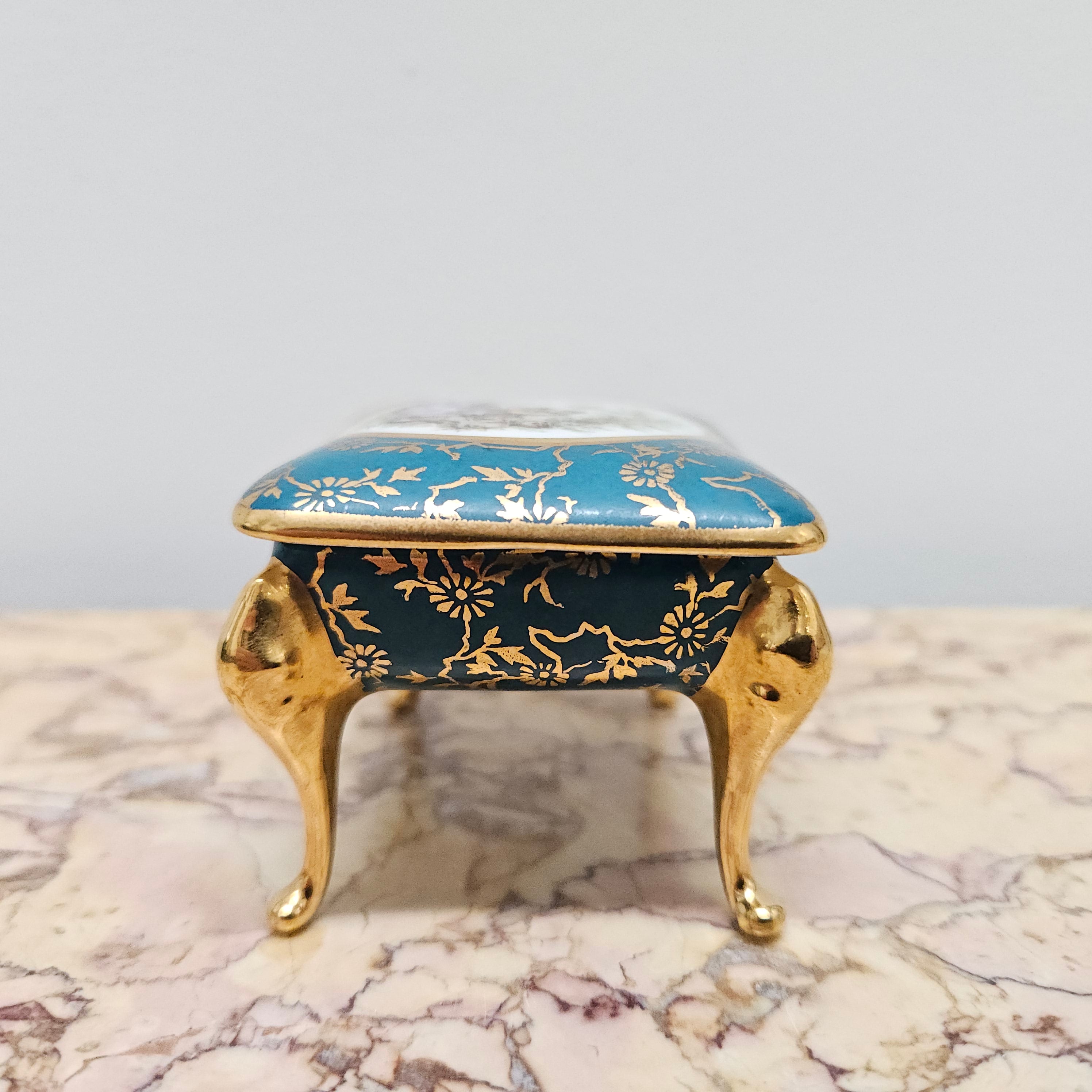 Monarch French Limoges Trinket Box | Antique & Vintage | Moonee Ponds Antiques | Australia Wide Delivery