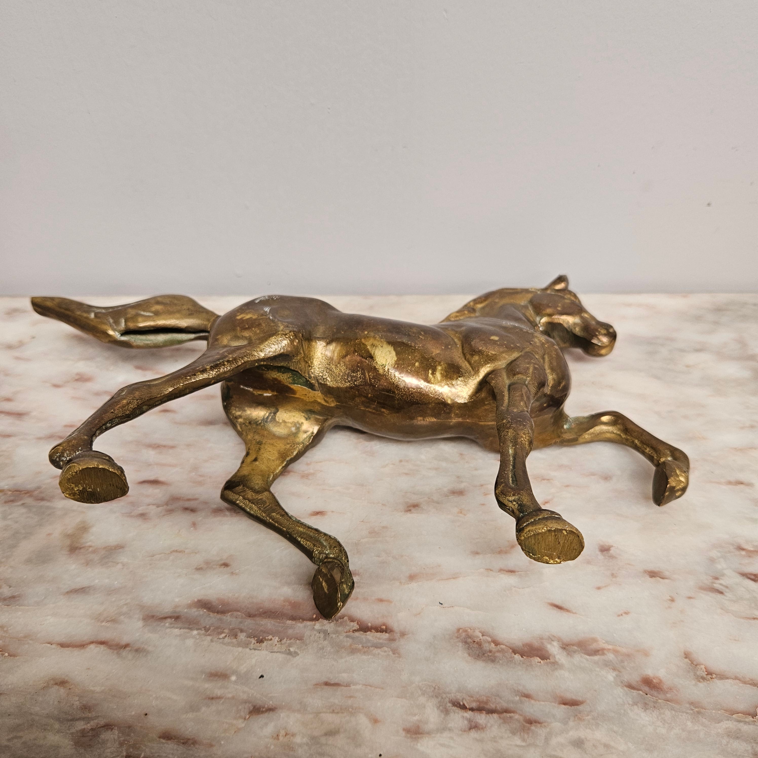 Vintage Bronze Prancing Horse | Antique & Vintage | Moonee Ponds Antiques | Australia Wide Delivery
