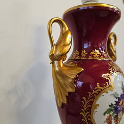 Comtesse Porcelain Rose Floral Lamp | Antique & Vintage | Moonee Ponds Antiques | Australia Wide Delivery