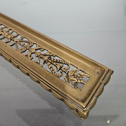 Bronze Pierced Decorated Desk Pen Tray | Antique & Vintage | Moonee Ponds Antiques | Australia Wide Delivery