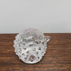Pukeberg Sweden Glass Hedgehog | Antique & Vintage | Moonee Ponds Antiques | Australia Wide Delivery