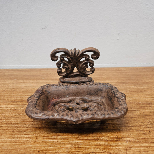 Vintage Cast Iron Soap Dish