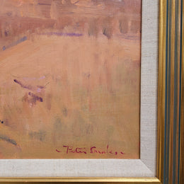 Framed Australian Oil on Canvas Signed Painting