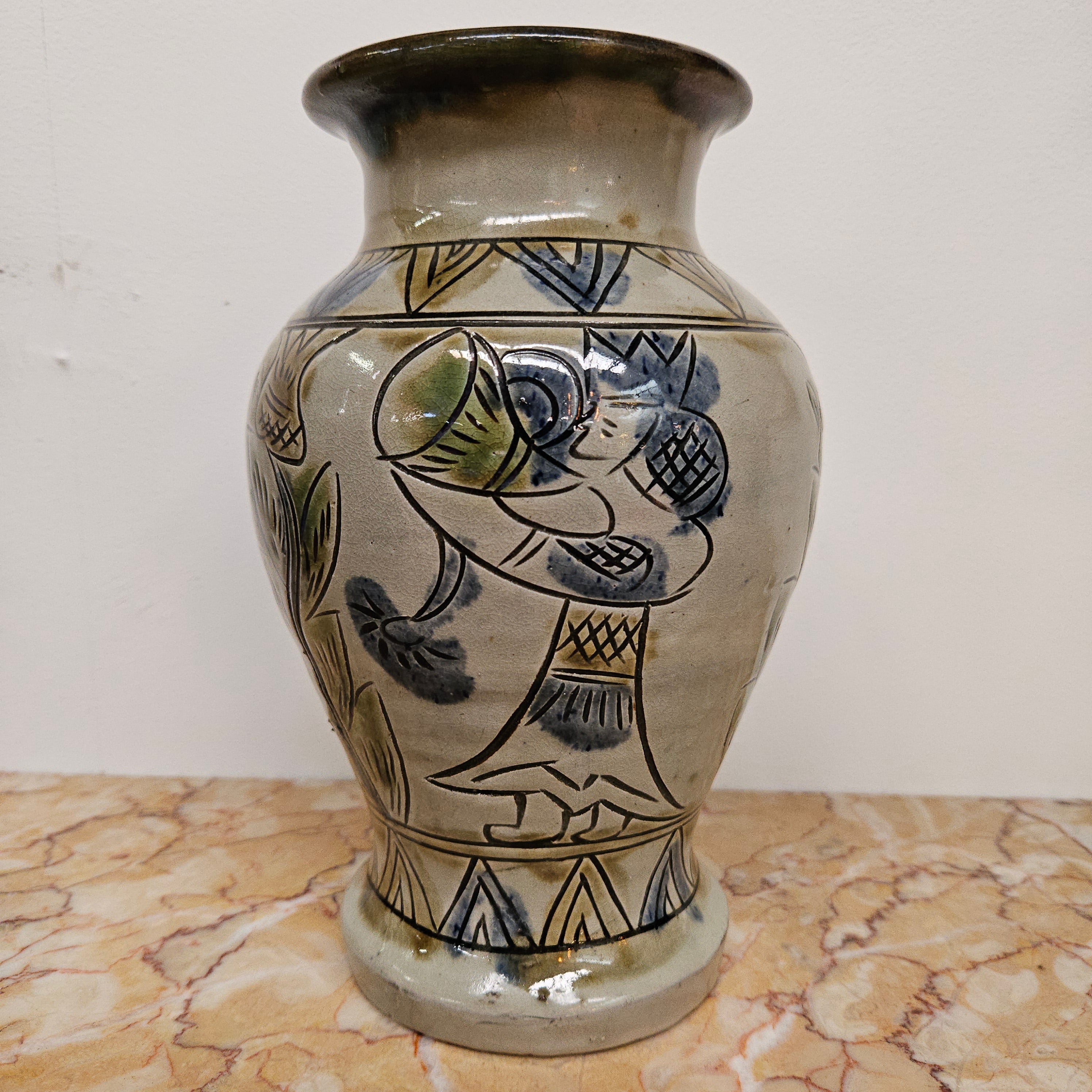 Vintage Studio Pottery Vase | Antique & Vintage | Moonee Ponds Antiques | Australia Wide Delivery