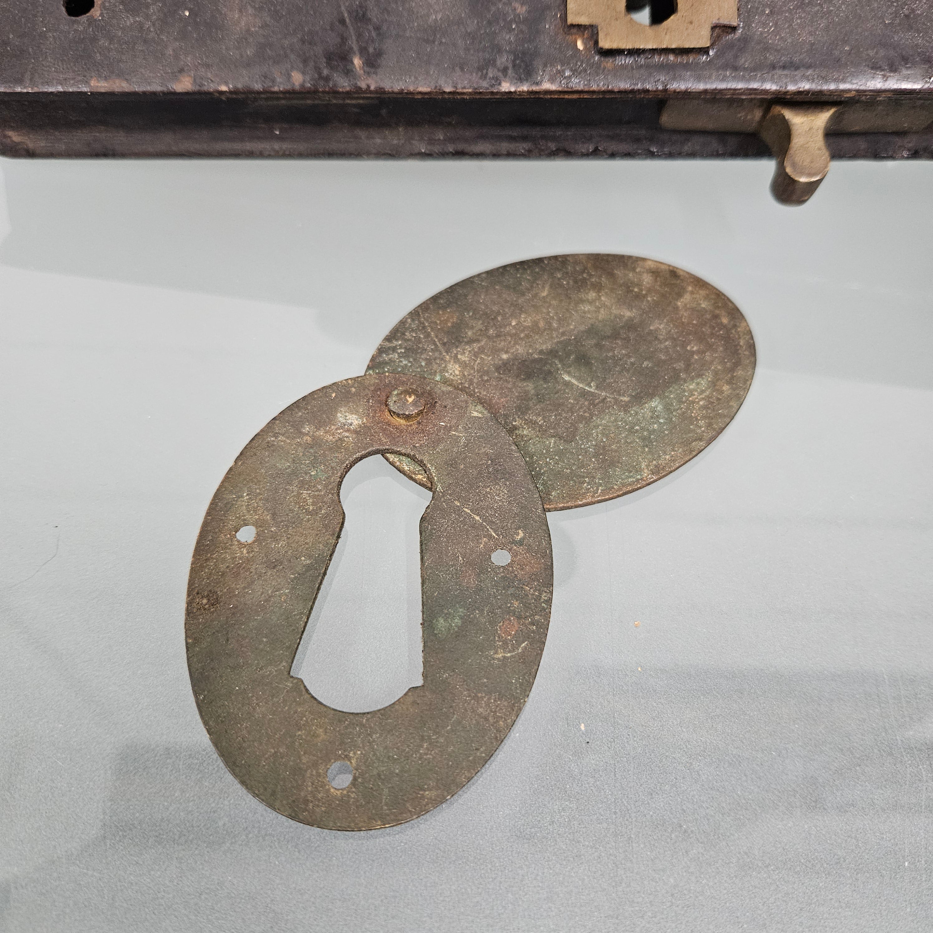 Antique Door Lock With Key | Antique & Vintage | Moonee Ponds Antiques | Australia Wide Delivery