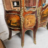 Rare Rosewood Vitrine With Stunning Hand Painted Panels & Gilt Bronze Ormolu trim | Antique & Vintage | Moonee Ponds Antiques | Australia Wide Delivery