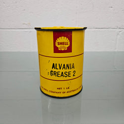 Vintage Rare Shell Alvania Grease 2 Tin | Antique & Vintage | Moonee Ponds Antiques | Australia Wide Delivery