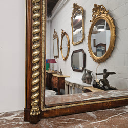 Stunning Antique French Baroque Style Mantel Mirror | Antique & Vintage | Moonee Ponds Antiques | Australia Wide Delivery