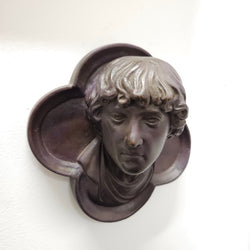 Antique Terracotta Wall Plaque Of Bust | Antique & Vintage | Moonee Ponds Antiques | Australia Wide Delivery