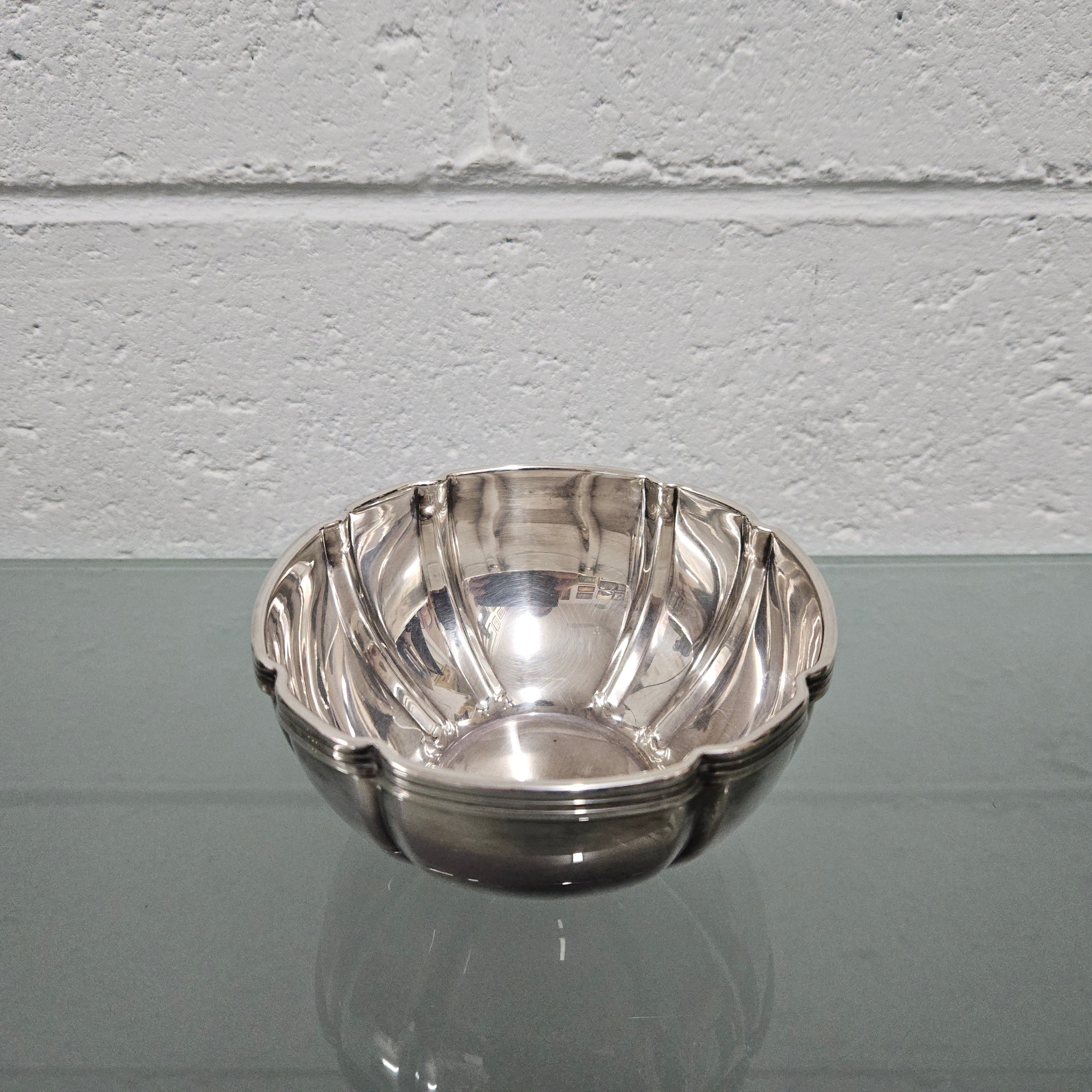 Impressive Heavy Sterling Silver Bowl 235g. | Antique & Vintage | Moonee Ponds Antiques | Australia Wide Delivery