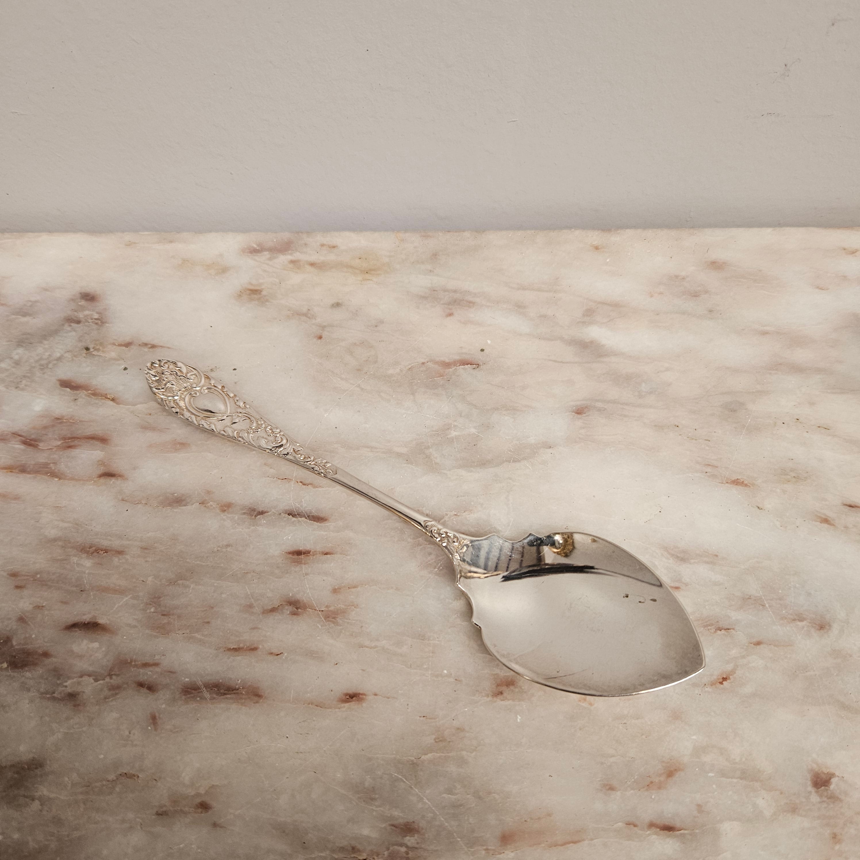 Vintage Silver Plate Jam Spoon