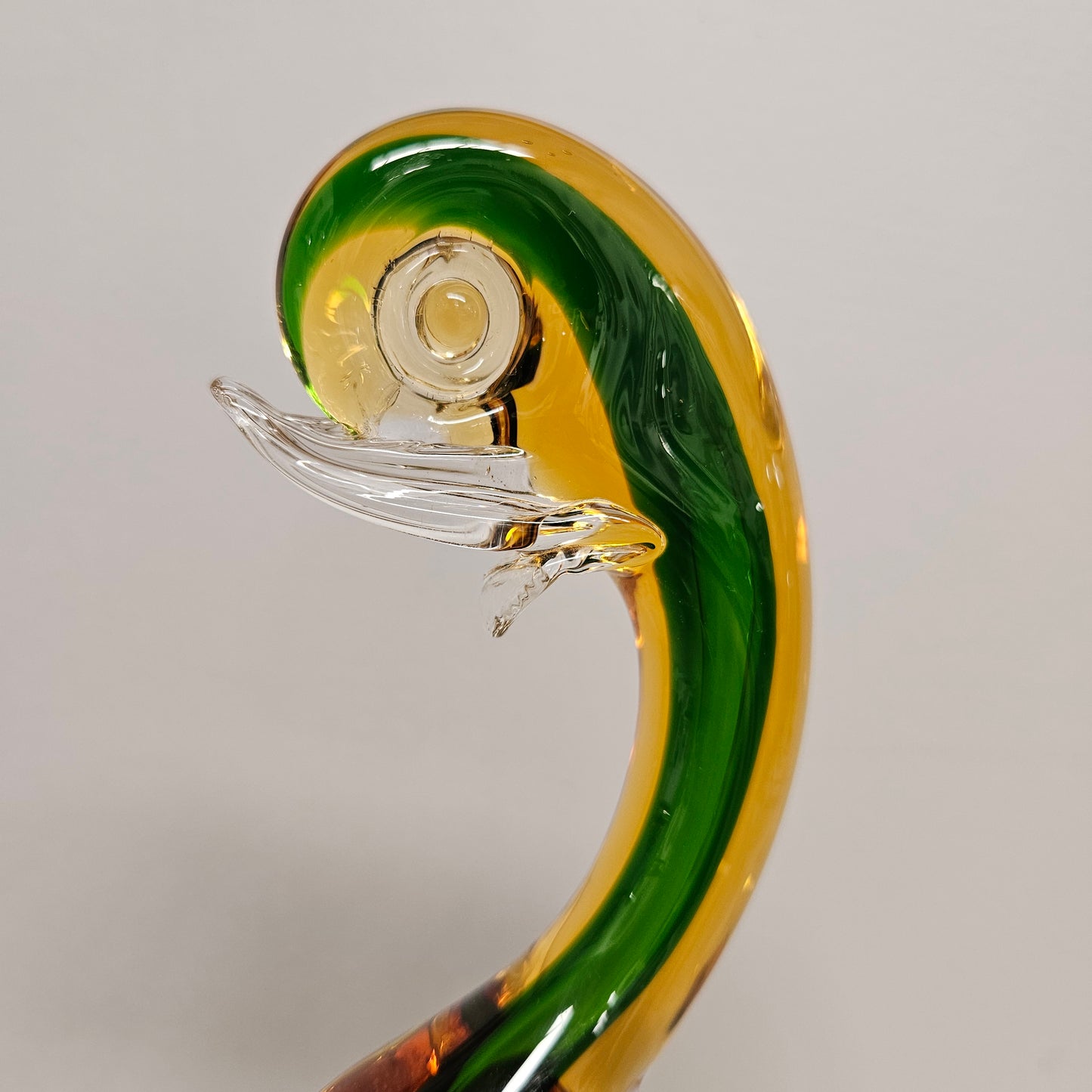 Vintage Murano Glass Duck Ashtray
