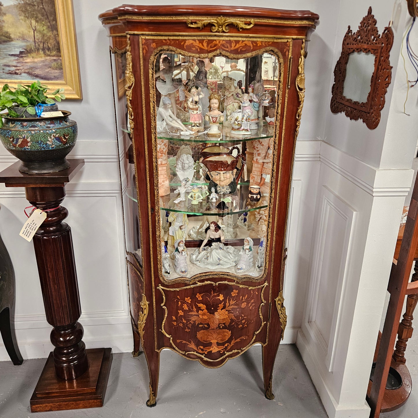 Louis 15th style 19th Century Vitrine