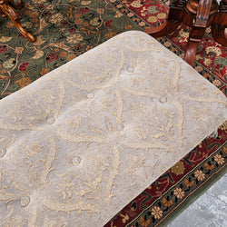 Large Vintage Upholstered Ottoman | Antique & Vintage | Moonee Ponds Antiques | Australia Wide Delivery